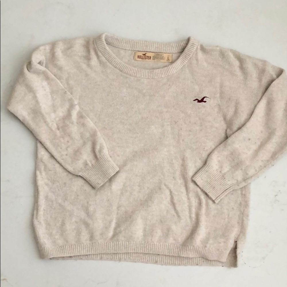 Hollister crop sweater